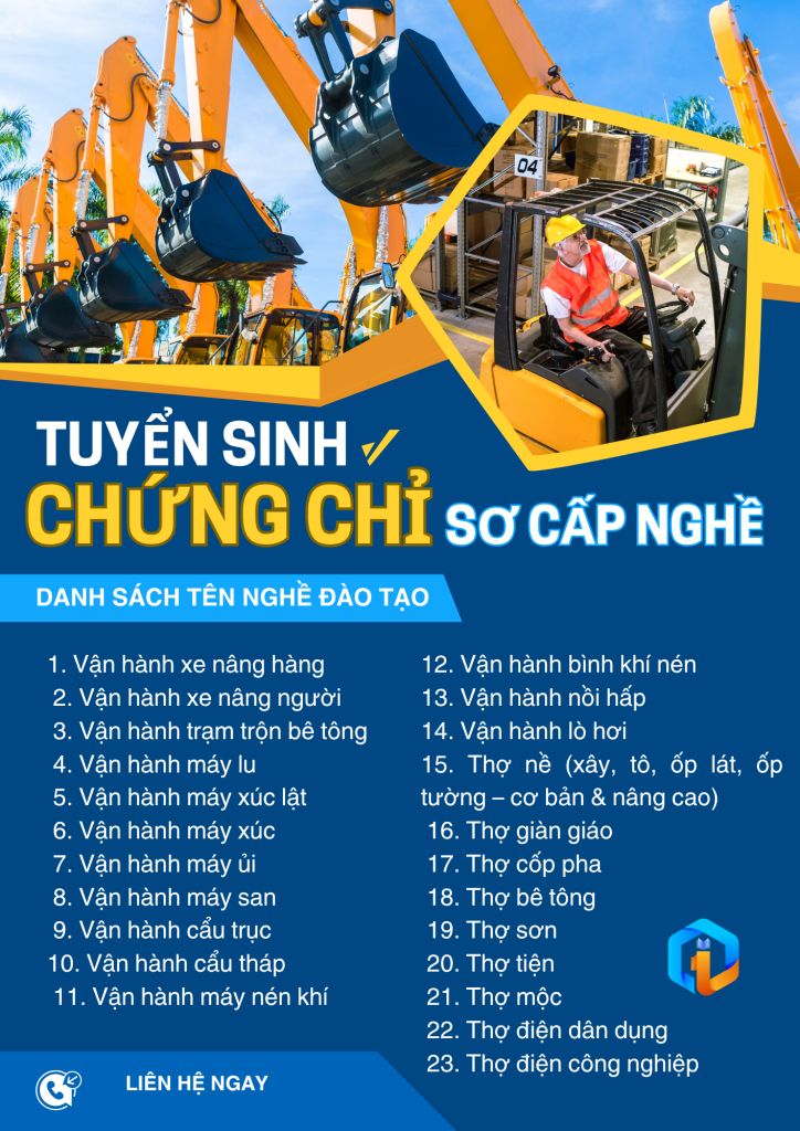 Thông tin tuyển sinh chứng chỉ sơ cấp nghề 2026 tại Viện Chất Lượng Giáo Dục IQS